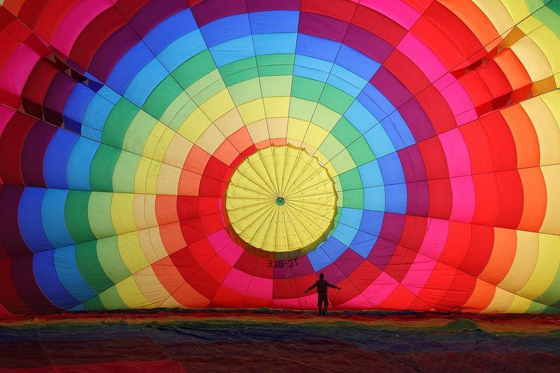 Hot Air Balloon over Cappadocia