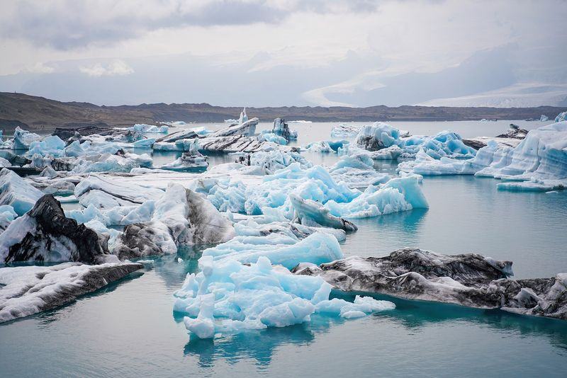 Jökulsárlón icebergs — Iceland, Iceland