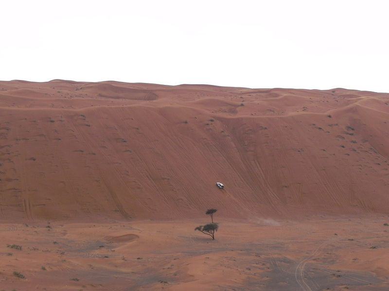 Nissan Patrol on the dunes — Dubai, United Arab Emirates